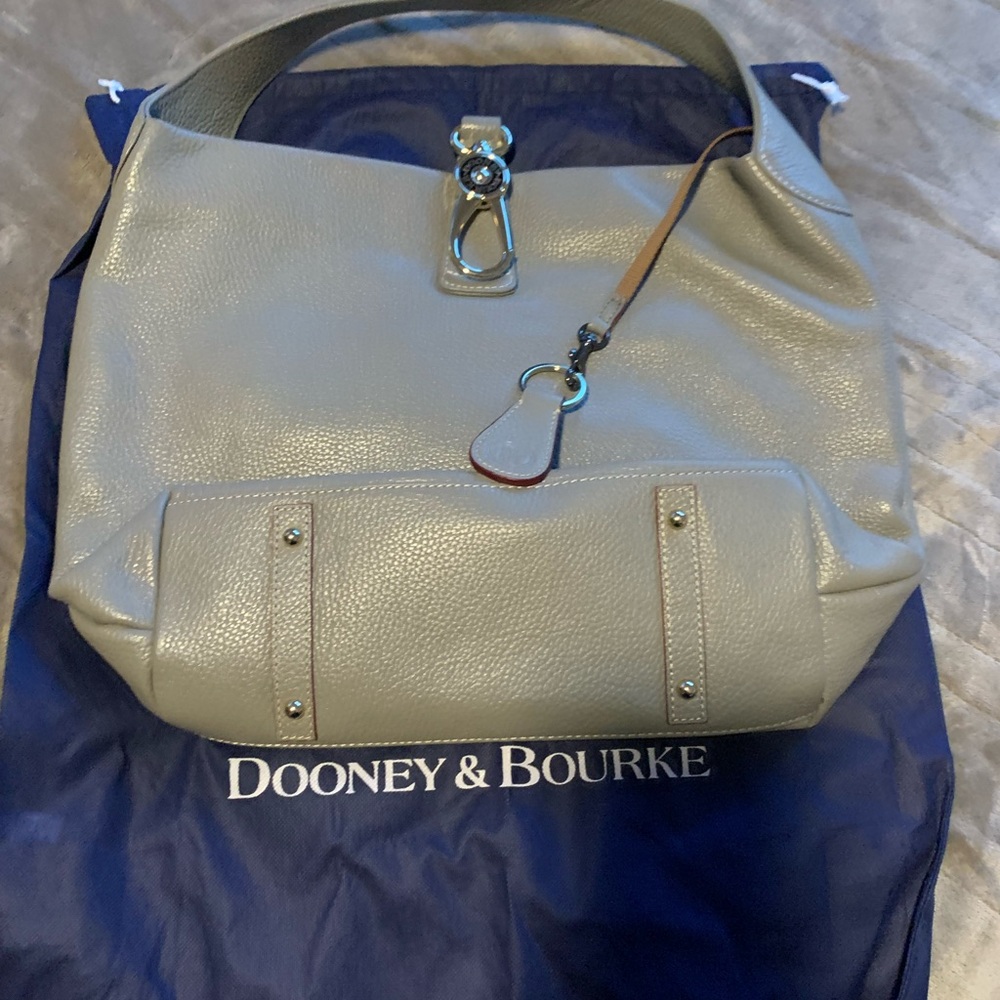 Dooney & Bourke Gray Leather Women's Bag